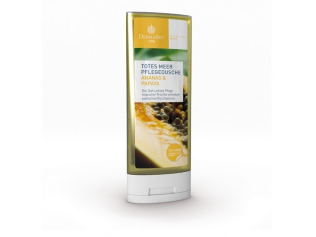 DERMASEL SPA Żel pod prysznic z ananasem i papaya - złuszczający interakcje ulotka żel - 150 ml