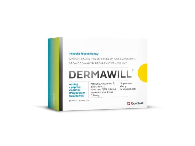 Dermawill interakcje ulotka kapsułki - 20 kaps.