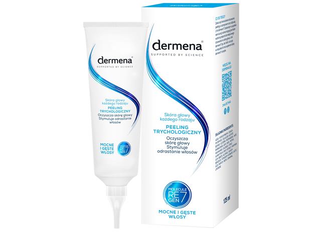 Dermena Peeling trychologiczny skóra głowy każdego rodzaju interakcje ulotka peeling - 125 ml