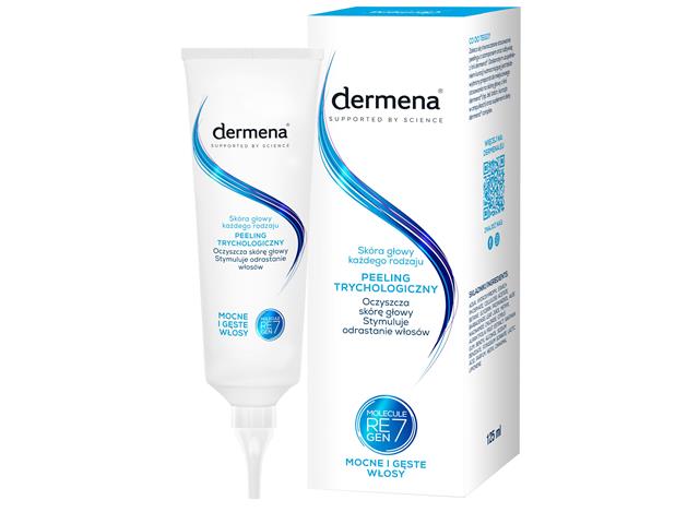 Dermena Peeling trychologiczny skóra głowy każdego rodzaju interakcje ulotka   125 ml