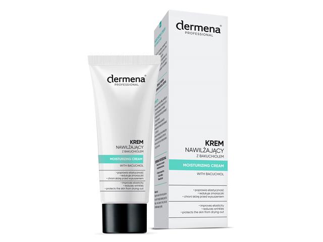 Dermena Professional Krem nawilżający z bakuchiolem interakcje ulotka krem - 50 ml
