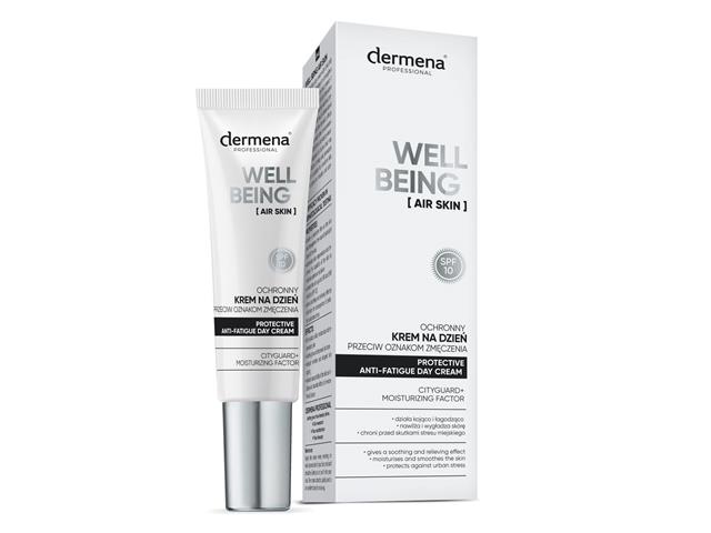 Dermena Professional Well-Being Air Skin Krem przeciw oznakom zmęczenia ochronny na dzień interakcje ulotka krem - 30 ml