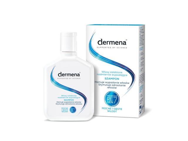 Dermena Szampon zapobiegający wypadaniu włosów interakcje ulotka szampon - 200 ml