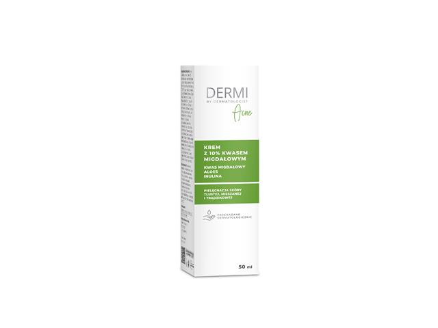 Dermi Acne Krem z 10% kwasem migdałowym interakcje ulotka krem  50 ml