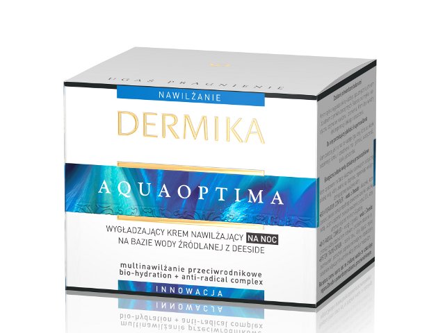 DERMIKA AQUAOPTIMA Krem wygładz/nawil.n/noc interakcje ulotka krem  50 ml