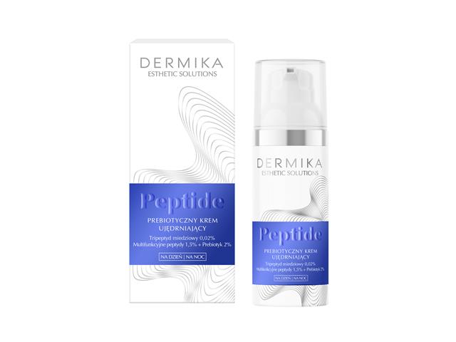 DERMIKA ESTHETIC SOLUTIONS PEPTIDE Prebiotyczny Krem ujędrniający na dzień i na noc interakcje ulotka krem  50 ml