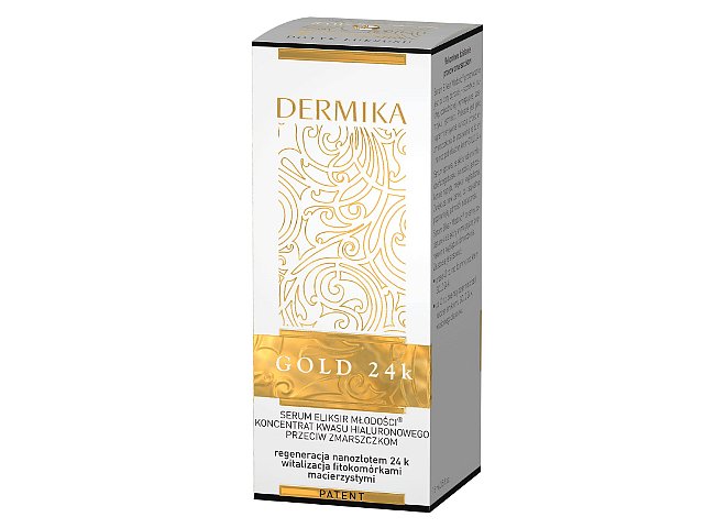 DERMIKA GOLD 24 Serum eliks.młodości p/zmar. interakcje ulotka serum - 15 ml