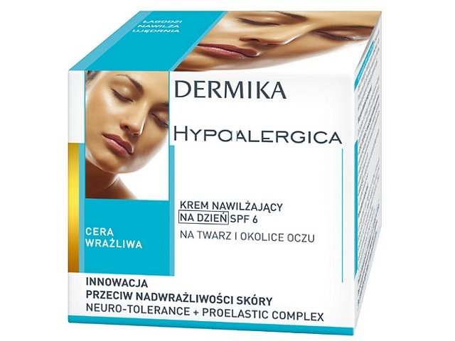 DERMIKA HYPOALERGICA Krem nawil.n/dzień SPF6 interakcje ulotka   50 ml