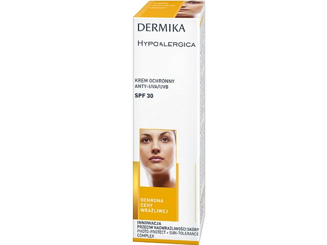 DERMIKA HYPOALERGICA Krem ochr.UVA/UVB SPF30 interakcje ulotka  - 50 ml