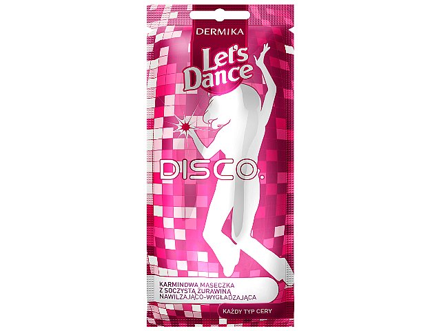 Dermika Let's Dance Disco Maseczka interakcje ulotka   1 sasz. po 10 ml