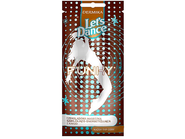 Dermika Let's Dance Funky Maseczka interakcje ulotka   1 sasz. po 10 ml