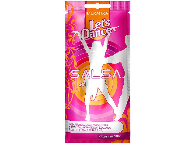 Dermika Let's Dance Salsa Maseczka interakcje ulotka   1 sasz. po 10 ml