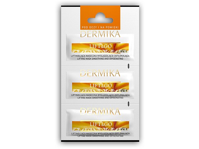 Dermika Lift & Go Maseczka liftingujący pod oczy i na powieki interakcje ulotka maseczka  2 ml