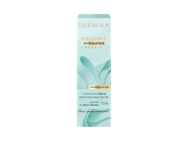 DERMIKA MAESTRIA SKIN MATRIX REPAIR Luksusowe Serum przeciwzmarszczkowe na dzień i na noc interakcje ulotka serum  30 ml