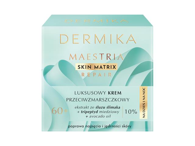 DERMIKA MAESTRIA SKIN MATRIX REPAIR Luksusowy Krem przeciwzmarszczkowy 60+ na dzień i na noc interakcje ulotka krem  50 ml