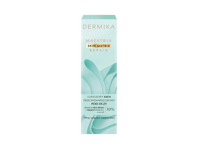 DERMIKA MAESTRIA SKIN MATRIX REPAIR Luksusowy Krem przeciwzmarszczkowy pod oczy interakcje ulotka krem  15 ml