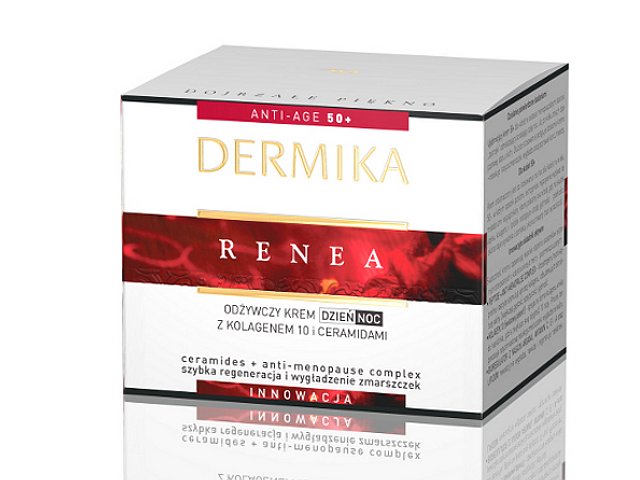 Dermika Renea Krem odżywczy na dzień, noc z kolagenem/ceramidami interakcje ulotka   50 ml