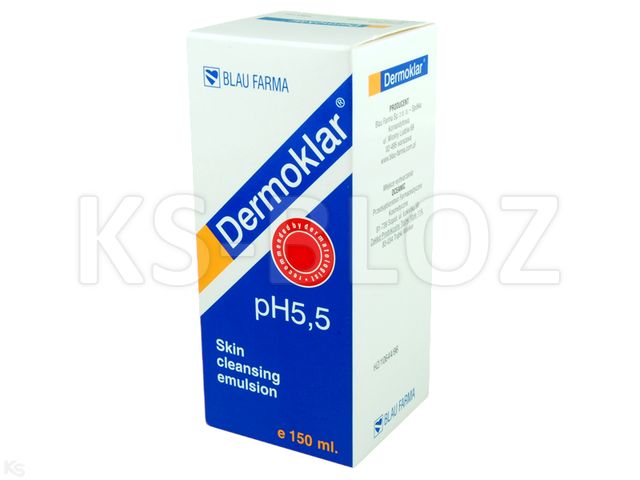 DERMOKLAR Emul.d/myc. interakcje ulotka   150 ml