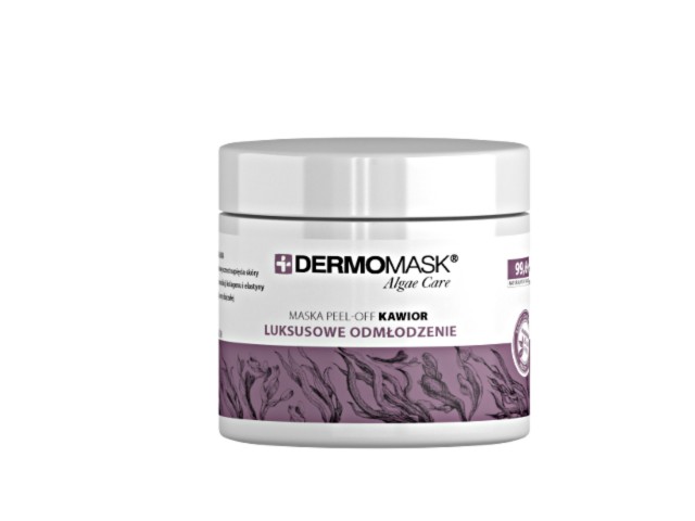 DERMOMASK ALGAE CARE Maska peel-off Kawior interakcje ulotka maseczka  180 g | 12 szt. | zabiegów