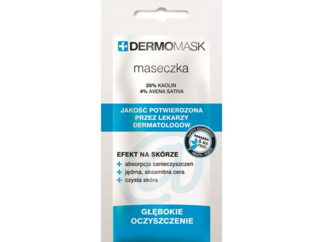 Dermomask Maseczka głębokie oczyszczanie interakcje ulotka maseczka  10 ml