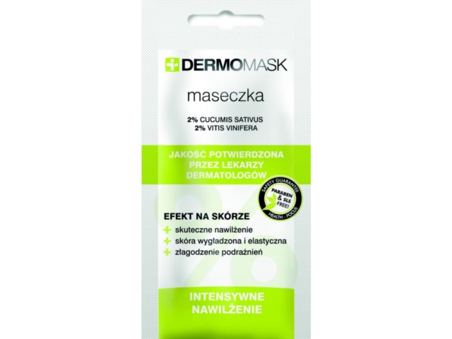 Dermomask Maseczka intensywne nawilżenie interakcje ulotka maseczka - 10 ml