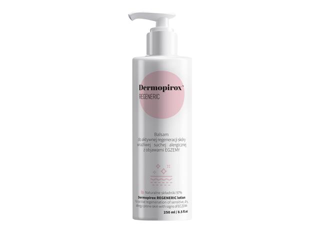 Dermopirox Regeneric Balsam do skóry do aktywnej regeneracji skóry interakcje ulotka balsam - 250 ml
