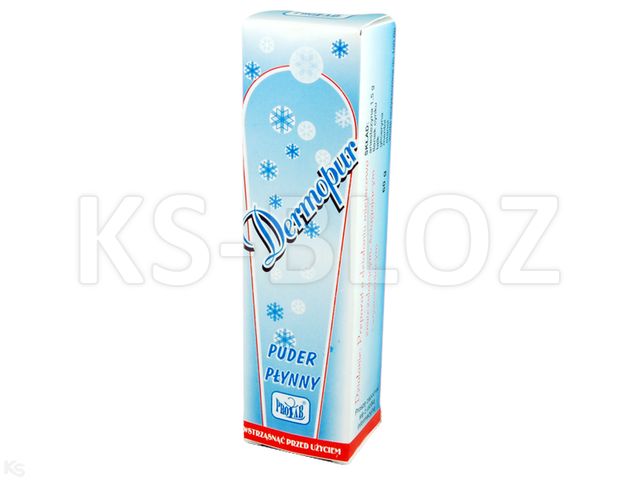 Dermopur Puder płynny (DERMOPUR) interakcje ulotka puder leczniczy 15 mg/g 60 g | pojemnik