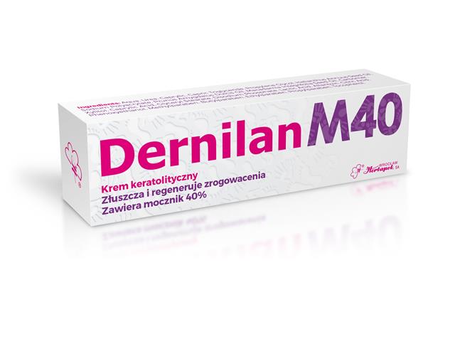 Dernilan M40 interakcje ulotka krem - 35 g