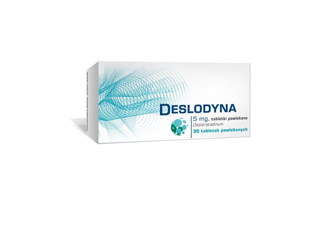 Deslodyna interakcje ulotka tabletki powlekane 5 mg 30 tabl.