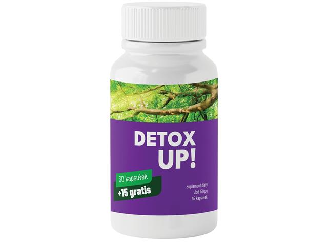 Detox UP! interakcje ulotka kapsułki  45 kaps. (30+15 kapsułek)