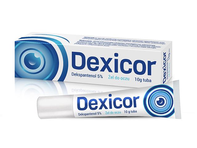 Dexicor interakcje ulotka żel do oczu  10 g