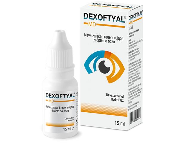 Dexoftyal MD Krople do oczu interakcje ulotka krople do oczu  15 ml