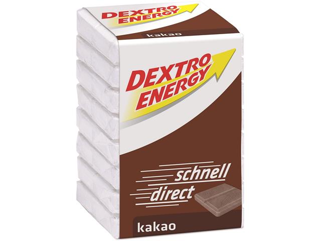 Dextro Energy kakao interakcje ulotka pastylki do ssania  8 pastyl.