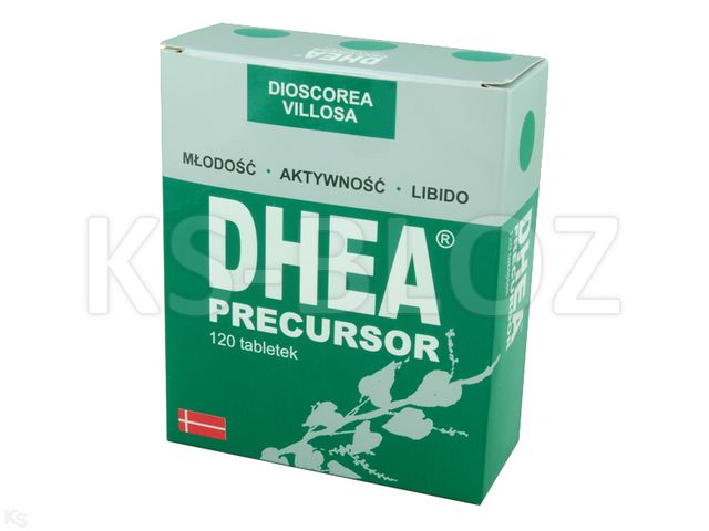 DHEA Precursor interakcje ulotka tabletki  120 tabl.