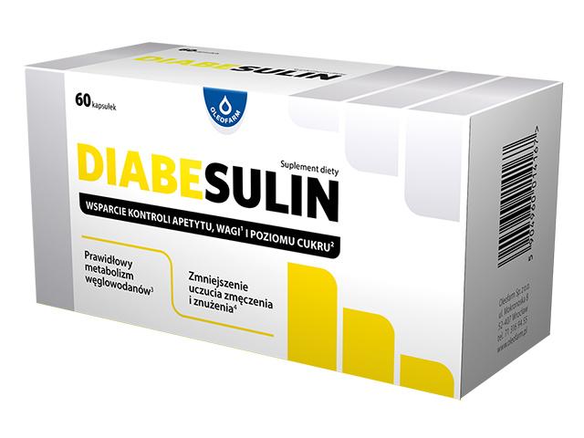 Diabesulin interakcje ulotka kapsułki - 60 kaps.