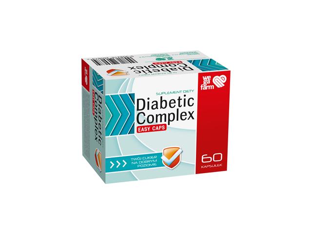 Diabetic Complex Easy Caps interakcje ulotka kapsułki - 60 kaps.