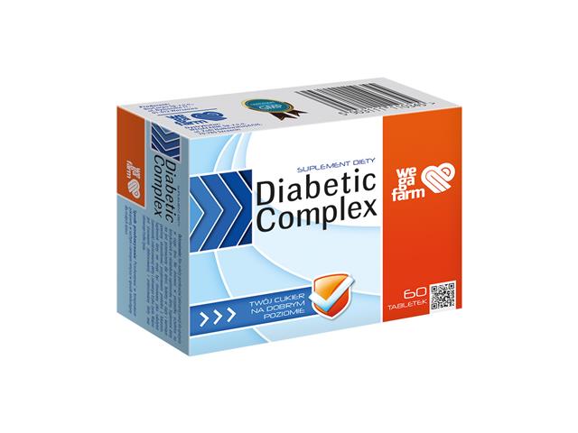 Diabetic Complex interakcje ulotka tabletki  60 tabl.