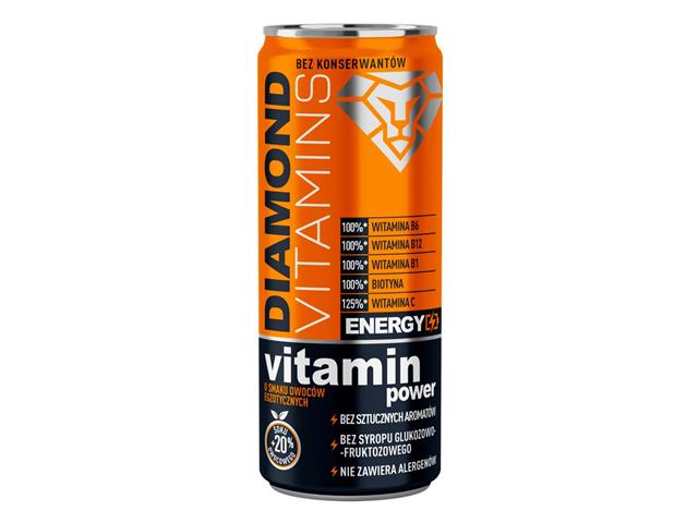 DIAMOND VITAMINS Vitamin Power interakcje ulotka płyn  250 ml