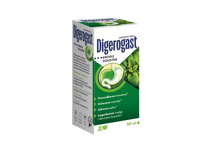 Digerogast interakcje ulotka krople - 50 ml