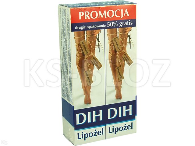Dih Lipożel (2X35 g) interakcje ulotka żel - 70 g