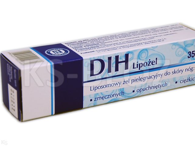 DIH Lipożel interakcje ulotka żel - 35 g