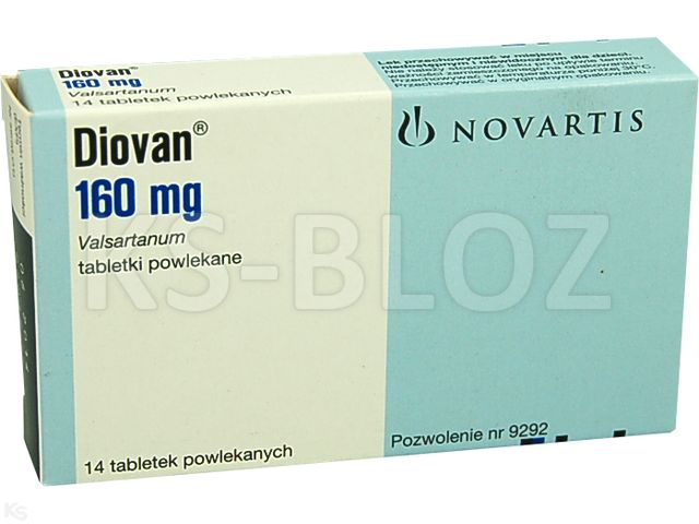 Diovan interakcje ulotka tabletki powlekane 160 mg 14 tabl.