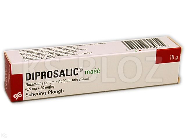 Diprosalic interakcje ulotka maść (640mcg+30mg)/g 