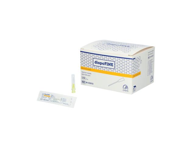 dispoFINE Igła iniekcyjna jednorazowego użytku 30G 0,3 mm x 13 mm interakcje ulotka igła - 50 op. po 100 szt.