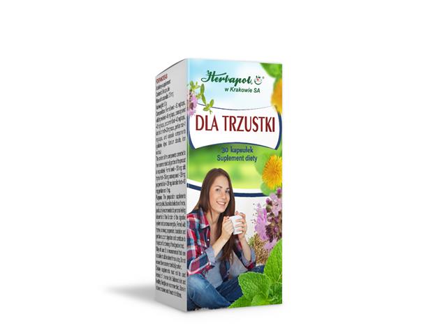 Dla Trzustki interakcje ulotka kapsułki - 30 kaps.