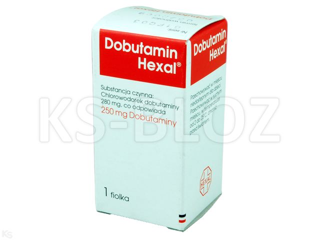 Dobutamin Sandoz interakcje ulotka proszek do sporządzania roztworu do infuzji 250 mg/10ml 1 fiol. po 10 ml