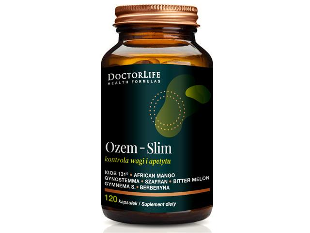 Doctor Life Ozem-Slim interakcje ulotka kapsułki  120 kaps.