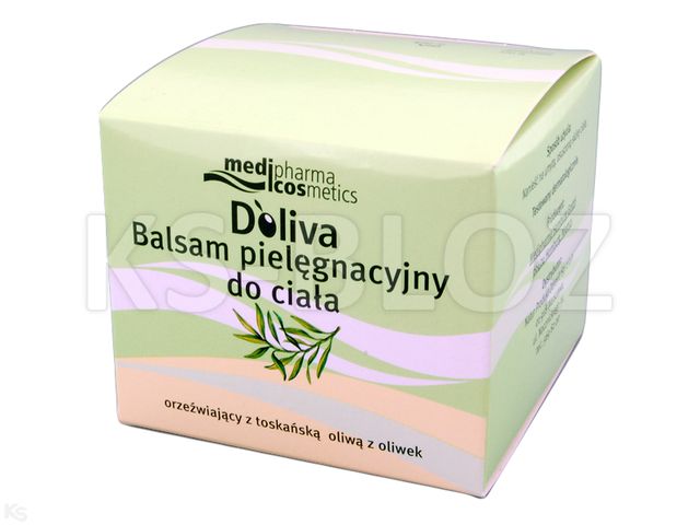Doliva Balsam do ciała pielęgnujący interakcje ulotka balsam - 250 ml
