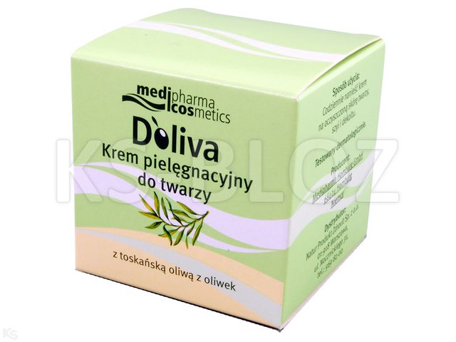 Doliva Krem do twarzy pielęgnujący interakcje ulotka krem - 50 ml