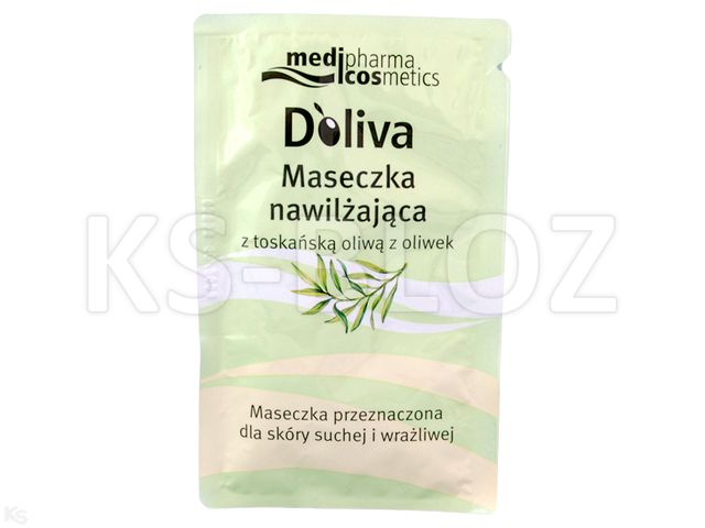 DOLIVA Masecz. nawilżająca interakcje ulotka maseczka - 15 ml (sasz.)